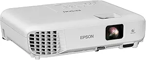 Epson EX3290 3-Chip 3LCD WXGA Projector, 4,000 Lumens High Color Brightness, 4,000 Lumens White Brightness, 2x HDMI, Built-in Speaker