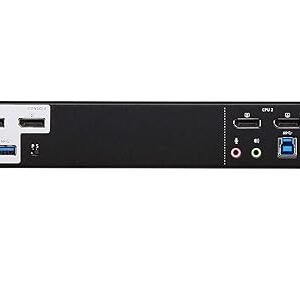 ATEN 2 Port 4K DisplayPort KVM Switch 2 Monitors 2 Computers Dual Monitor KVM Switch, Share USB Peripherals, Independent KVM, USB, and Audio Switching CS1942DP
