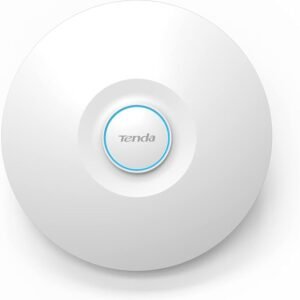Tenda WiFi 6 AX3000 Dual Band Gigabit Long Range Ceiling Mount Access Point (I29) | 5400 Square Feet Coverage | PoE+ Powered|Surport IEEE 802.11ax Wave 2, OFDMA, Roaming Without