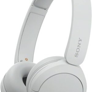 Sony WH-CH520 Wireless Headphones, 50 hours battery life, Clearer hands-free calling, Multipoint Connection, On-ear style, White