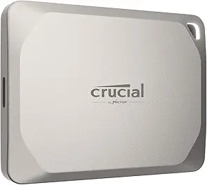 Crucial X9 Pro for Mac 2TB Portable SSD, Up to 1050MB/s Read/Write, 3.2 USB-C, External Solid State Drive, Optimized for Apple Devices, for Professional Creators, Light Gold - CT2000X9PROMACSSD9B02