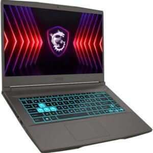 MSI Thin 15 B13U Laptop | 15.6" 1920x1080 FHD | Core i5-13420H - 512GB SSD Hard Drive - 16GB RAM - Nvidia GeForce RTX 3050 | 8 cores @ 4.6 GHz - 4GB GDDR6 Win 11 Home Black(Upgraded)