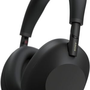Sony WH-1000XM6 The Best Wireless Noise Canceling Headphones, HD NC Processor QN3, 12 Microphones, Adaptive NC Optimizer, Mastered by Engineers, Studio-Quality, 30-Hour Battery, Black