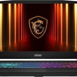 MSI Katana 15 HX B14WEK (Black) Gaming Laptop | NVDIA RTX 5050 8GB | Intel Core i7-14650HX | 16GB RAM | 1TB SSD | 15.6" FHD (1920x1080), 144Hz Display | Win11 Home [9S7-1587C1-221]