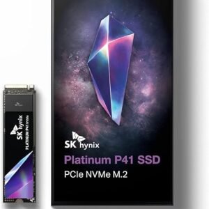 SK hynix Platinum P41 1TB PCIe NVMe Gen4 M.2 2280 Internal Gaming SSD, Up to 7,000MB/S, Compact M.2 Form Factor - Internal Solid State Drive with 176-Layer NAND Flash