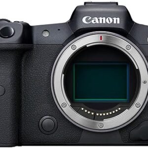 Canon EOS R5 Mirrorless Camera (Body Only), Full-Frame Hybrid Camera, 8K Video, 45 Megapixel CMOS Sensor, DIGIC X Image Processor, Up to 12 FPS, RF Mount, Black