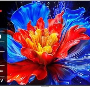 TCL 98-Inch QLED 4K Smart TV (98P8K, 2025 Model) | Google TV, 144Hz Refresh Rate, HDR10+, AiPQ Pro Processor, ONKYO 2.1 Hi-Fi System, Dolby Atmos, DTS Virtual:X, MEMC, HVA Panel, Slim Uni-body Design