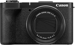 Canon PowerShot V1, Hybrid Camera, Built-in Ultra-Wide-Angle Zoom Lens, 4K Video, Vlogging, Live Streaming, Content Creation, Compact Design