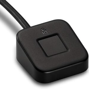 Kensington VeriMark Desktop USB Fingerprint Reader - Windows Hello, Windows 11 Fingerprint Scanner for PC, FIDO U2F, FIDO2 (K62330WW)
