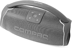 Compaq 50W Bluetooth Speaker – Powerful Wireless Speaker with TWS Pairing, Bluetooth 5.3, IPX6 Waterproof, Uninterrupted Playtime, Dynamic LED
