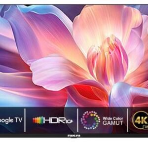 Nikai 55 Inch 4K Ultra HD Smart Google TV, Hands Free Voice Control, Game Master, Dolby Vision + Atmos, 4K HDR10+, Effortless Connectivity with Android & Apple Devices | 55NIKGOOGLE