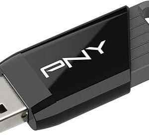 PNY 256GB Attaché X USB 3.2 Gen 1 Flash Drive, Advanced Performance Up to 130MB/s Read, Everyday Data Store & Transfer, Reliable Portable Storage, Durable, Type-A, Computers, Laptops, Desktops