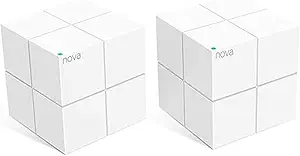 Tenda Nova Mesh WiFi System MW6 - Covers up to 2400 sq.ft - AC1200 Whole Home WiFi Mesh System - Gigabit Dual-Band Mesh Network for 90 Devices - Replaces Wireless Router and WiFi Extender