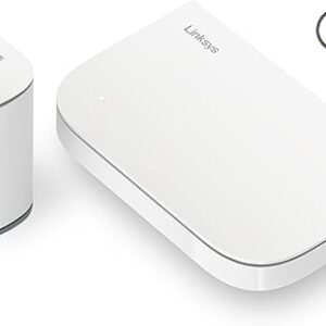 Linksys Multi-gig Micro Mesh WiFi 6 System | Connect 100+ Devices | Up to 5,000 Sq Ft | Speeds of up to 3.0 Gbps
