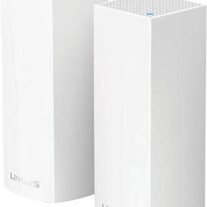 Linksys Velop Tri-Band AC4400 Whole Home WiFi Mesh System- 2-Pack (Coverage up to 4000 sq. ft)