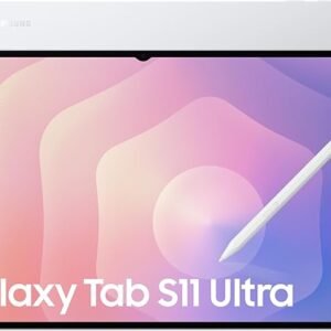 Samsung Galaxy Tab S11 Ultra, AI Tablet, Silver, 5G, 12GB RAM, 512GB Storage, Lightweight Design, Samsung Dex (UAE Version)