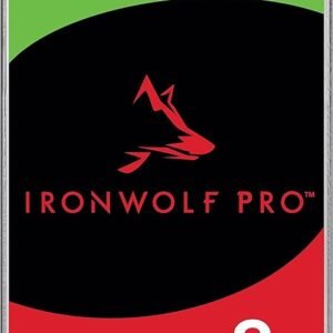 Seagate IronWolf Pro, 8 TB, Enterprise NAS Internal HDD –CMR 3.5 Inch, SATA 6 Gb/s, 7,200 RPM, 256 MB Cache for RAID Network Attached Storage (ST8000NT001)