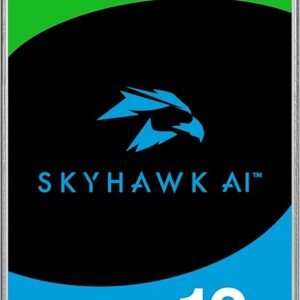 Seagate Skyhawk AI 12TB Video Internal Hard Drive HDD – 3.5 Inch SATA 6Gb/s 256MB Cache for DVR NVR Security Camera System with in-House Rescue Services – Frustration Free Packaging (ST12000VE003)