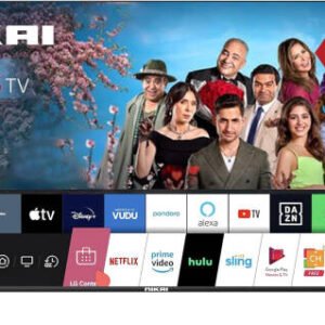 Nikai Platinum Series Smart TV, 70" 4K UHD Display, Smart Voice Control, Magic Remote, Alexa Built-In, Screen-Mirroring Support, WebOS, 5.0 Bluetooth, 1.5GB RAM, 8GB ROM, Black | NIK70MEU4STN