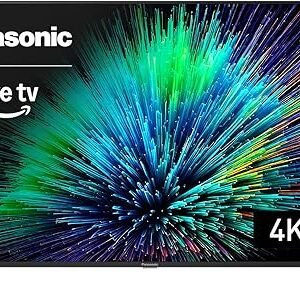 Panasonic W70 Series (2025 Model) 50" LED 4K Ultra HD Smart Fire TV, Press & Ask Alexa, Apple AirPlay, HDR10+, HDMI 2.1, and Bluetooth Support - 50W70BP