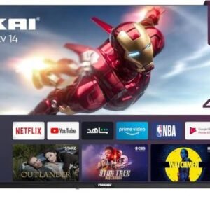 Nikai 65-Inch 4K UHD Android Smart LED TV | Ultra HD Resolution, Built-In Apps (Netflix, YouTube, Facebook, Twitter, Skype) | 60Hz Refresh Rate, USB & HDMI Connectivity, DLNA Support | UHD65SLED