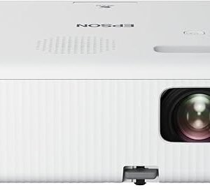 Epson CO-W01 WXGA Projector, 3LCD technology, 3,000 lumen brightness, 378inches screen size, White, Compact