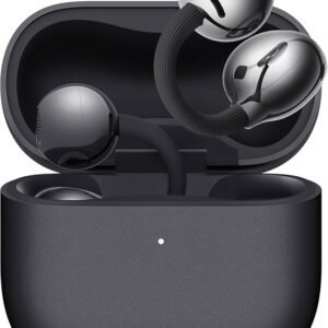 FreeClip 2 Wireless Earphones, Bluetooth Earbuds, Airy C-bridge Design, Adaptive Open-ear Listening, Crystal-clear Calls, 38 Hours Long Battery Life, Compatible with iOS & Android, IP57 With Free Loss Care Black