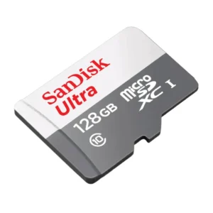128GB Ultra MicroSDXC UHS-1 Memory Card Read Speed 120MBps Write Speed 100 MBps SDSQUNR-128G-GN6MN