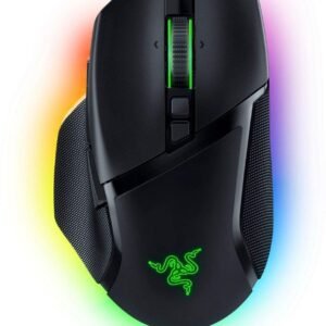 Basilisk V3 Pro 35K Wireless Gaming Mouse: HyperScroll Tilt Wheel - 35K DPI Optical Sensor Gen 2-13 Customizable Controls - Chroma RGB - Optical Switches Gen 3 - Up to 140 Hr Battery - Black