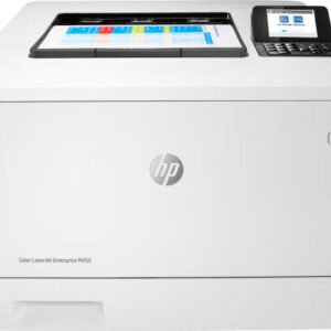 HP Color LaserJet ENT M455dn Laser Printer, Auto Duplex Printing, Up to 28ppm Print Speed, Wi-Fi Direct Printing, 2.7" Color Display, 250 Sheet Input Tray, USB 2.0 / Gigabit Ethernet, White