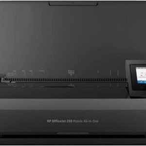 HP Officejet 250 Mobile All-in-One Multifunction Printer, Printer Scanner, Copier, WLAN, HP ePrint, WiFi Direct, iOS, Android Controller Type, USB, 4800x1200 DPI, Black