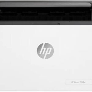 HP LaserJet 108w Wireless Mono Laser Printer, High-Speed 21ppm Black Print, 1200x1200 DPI Sharp Resolution, USB 2.0 & Wi-Fi Connectivity, A4 Single-Function, HP Smart App Mobile Printing