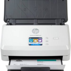 HP ScanJet Pro N4000 SNW1 Sheet Feed Scanner, Up to 600 dpi Scan Resolution, 50 Sheets Document Feeder Capacity, 4,000 Page Duty Cycle, Support Ehternet, WiFi & WiFi Direct, White
