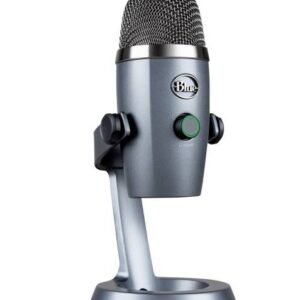 Logitech Blue Yeti Nano USB Microphone, 20Hz - 20kHz Frequency Response, 24 Bit Rate, 120dB Max SPL, USB 3.5 mm Connector Type, Shadow Gray