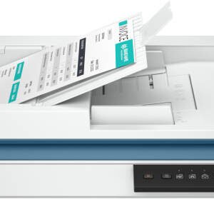 HP ScanJet Pro 3600 f1 Scanner, Automatic Feeder For 60 Documents, Single Pass Duplex Scanning, A4 Scanning Speed up to 30 Pages/Min, 60 Images/Min, Scan Load of Up to 3000 Pages, White