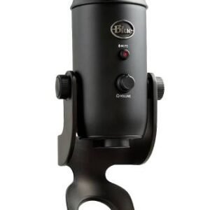 Logitech Blue Yeti USB Microphone, 120 dB Sensitivity, Corded USB, For Podcasting / Streaming / ASMR & More, Broadcast Quality 48 kHz