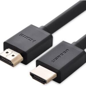 UGREEN HDMI 2.0 to HDMI Cable, 4K*2K 60Hz Resolution, 10.2 Gb/s Data Transfer Rate, High Stability, Fast Processability, PVC material, 1 Meter Cable Length, Black